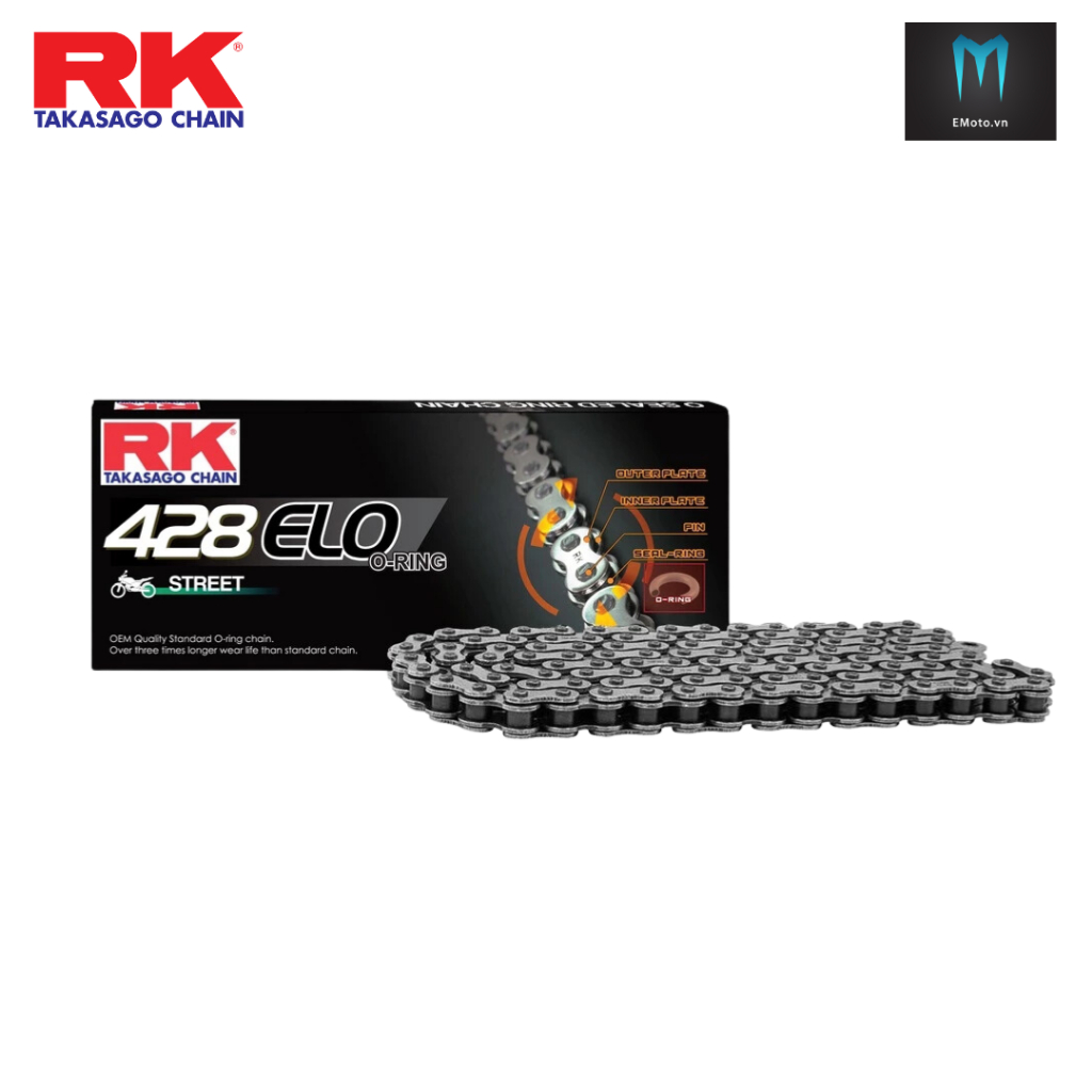 Sên RK428ELO cho DatBike Quantum S0/S1/S2/S3