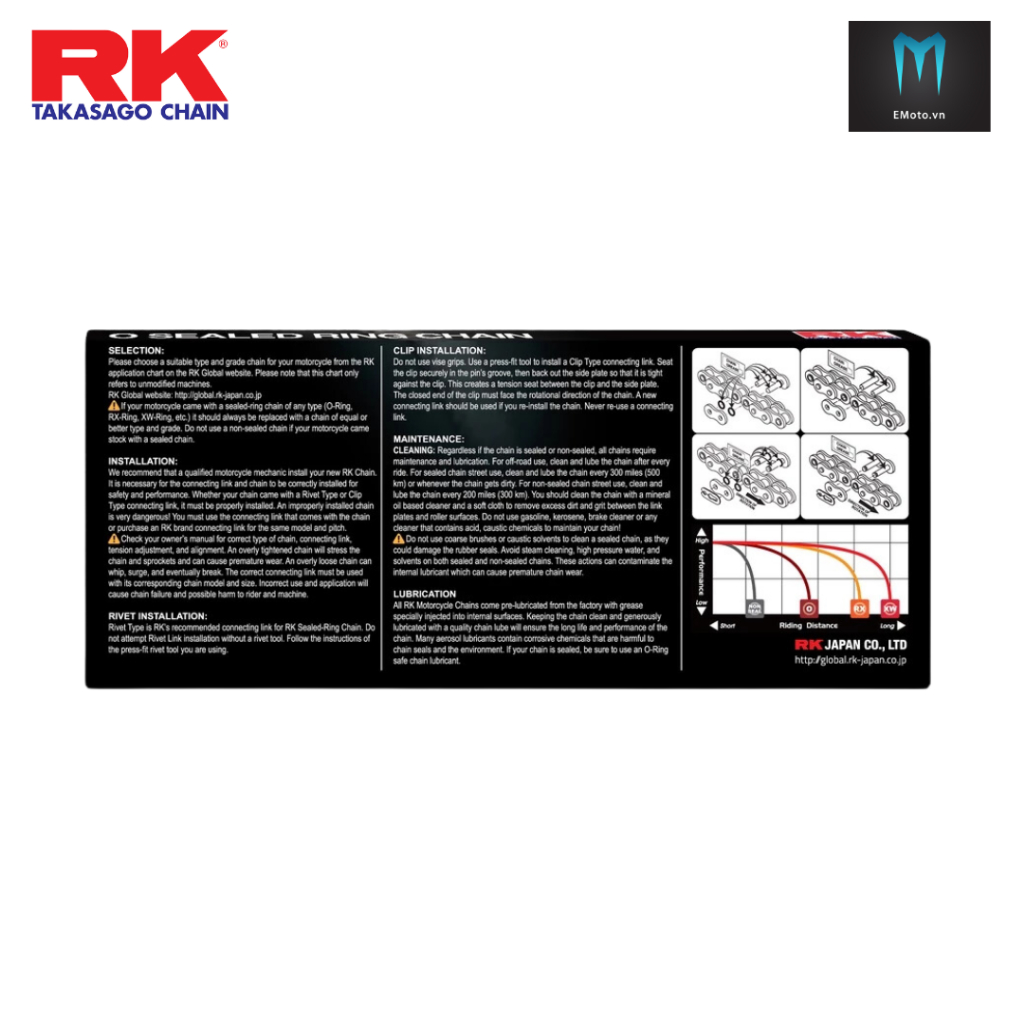 Sên RK428ELO cho DatBike Quantum S0/S1/S2/S3