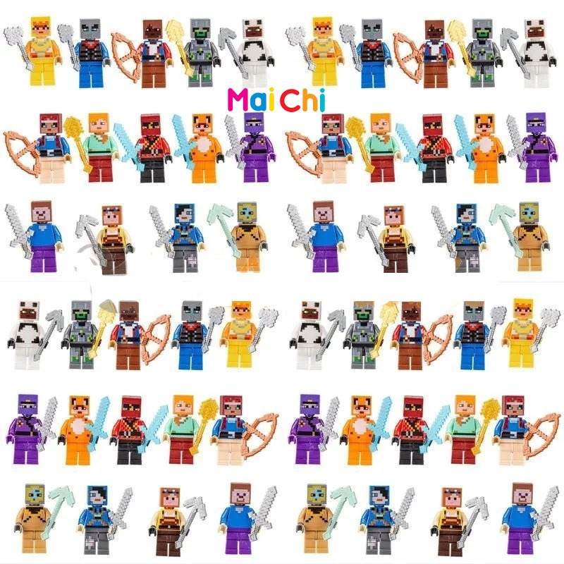 Mô hình nhân vật Minecraft đồ chơi lắp ráp ngẫu nhiên | Shopee Việt Nam