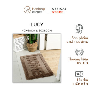 [H] Thảm bếp chùi chân LUCY hút bụi, thấm nước tốt, giặt nhanh khô, giữ cho nhà cửa luôn khô ráo
