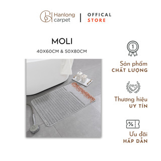 [H] Thảm bếp chùi chân cao cấp MOLY mặt thảm mềm mịn, thấp hút tổt, dễ dàng vệ sinh an toàn sức khỏe