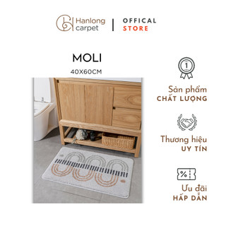 [H] Thảm bếp chùi chân cao cấp MOLY mặt thảm mềm mịn, thấp hút tổt, dễ dàng vệ sinh an toàn sức khỏe