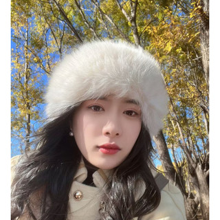 Mũ Lông Nữ Mềm Mịn Mùa Đông - Mũ Lông Thời Trang Mông Cổ Trùm Tai Ấm Sang Trọng Dễ Thương  - Kho Sỉ Gia Dụng Alulu