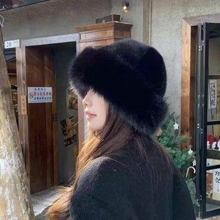 Mũ Lông Nữ Mềm Mịn Mùa Đông - Mũ Lông Thời Trang Mông Cổ Trùm Tai Ấm Sang Trọng Dễ Thương  - Kho Sỉ Gia Dụng Alulu