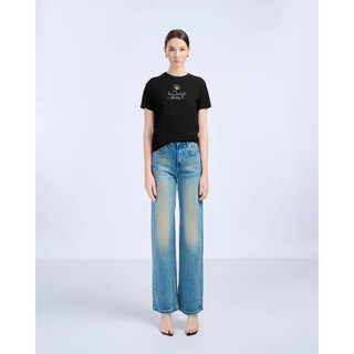Quần Jean Ống Suông Nữ JP FASHION, Quần Jean Lưng Cao Vải Co Dãn Nhẹ Siêu Hack Dáng 11111011