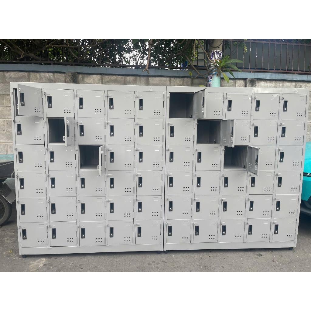 Tủ locker sắt 4 6 8 10 12 15 18 20 24 30 cửa, đựng giày tờ và tài liệu văn phòng có khoá.