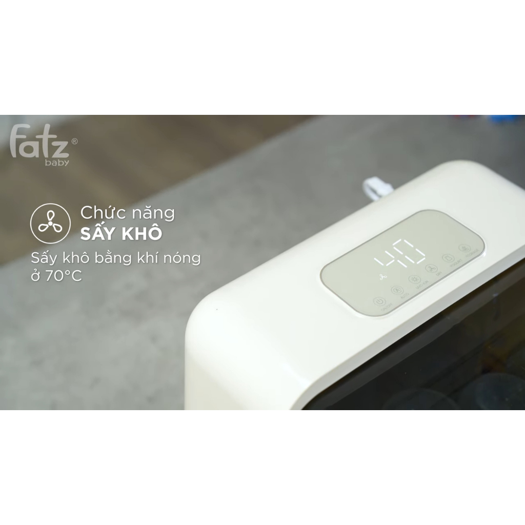 Ảnh Máy úp bình sữa (tiệt trùng/sấy khô/khử mùi/bảo quản) UVC công nghệ PLASMA i-Tidy 3 FATZBABY FB4602HB 4