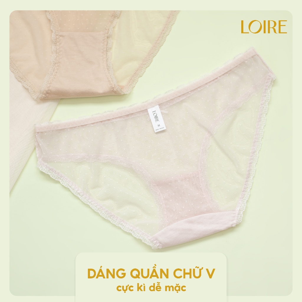 Ảnh Quần Lót Ren Mỏng Mát Loirechic QLBK30 3