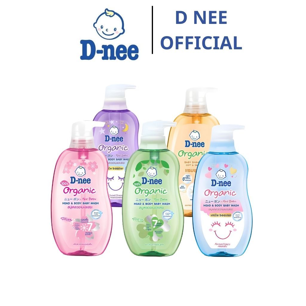 Sữa tắm gội toàn thân cho bé Dnee 380ml - Từ 0 đến 3 tuổi | Shopee Việt Nam