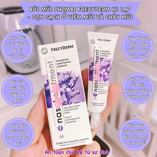 [Date 1/2028] Mỡ Bôi Mũi Phô mai FREZYDERM Nasal Ointment Hy Lạp Tuýp 15ml [ Hàng Air đủ Bill]