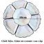 Bộ đĩa sứ hoa mặt trời gốm sứ trắng viền đen kèm bát cơm Set bát dĩa hoa mai thắp hương cao cấp