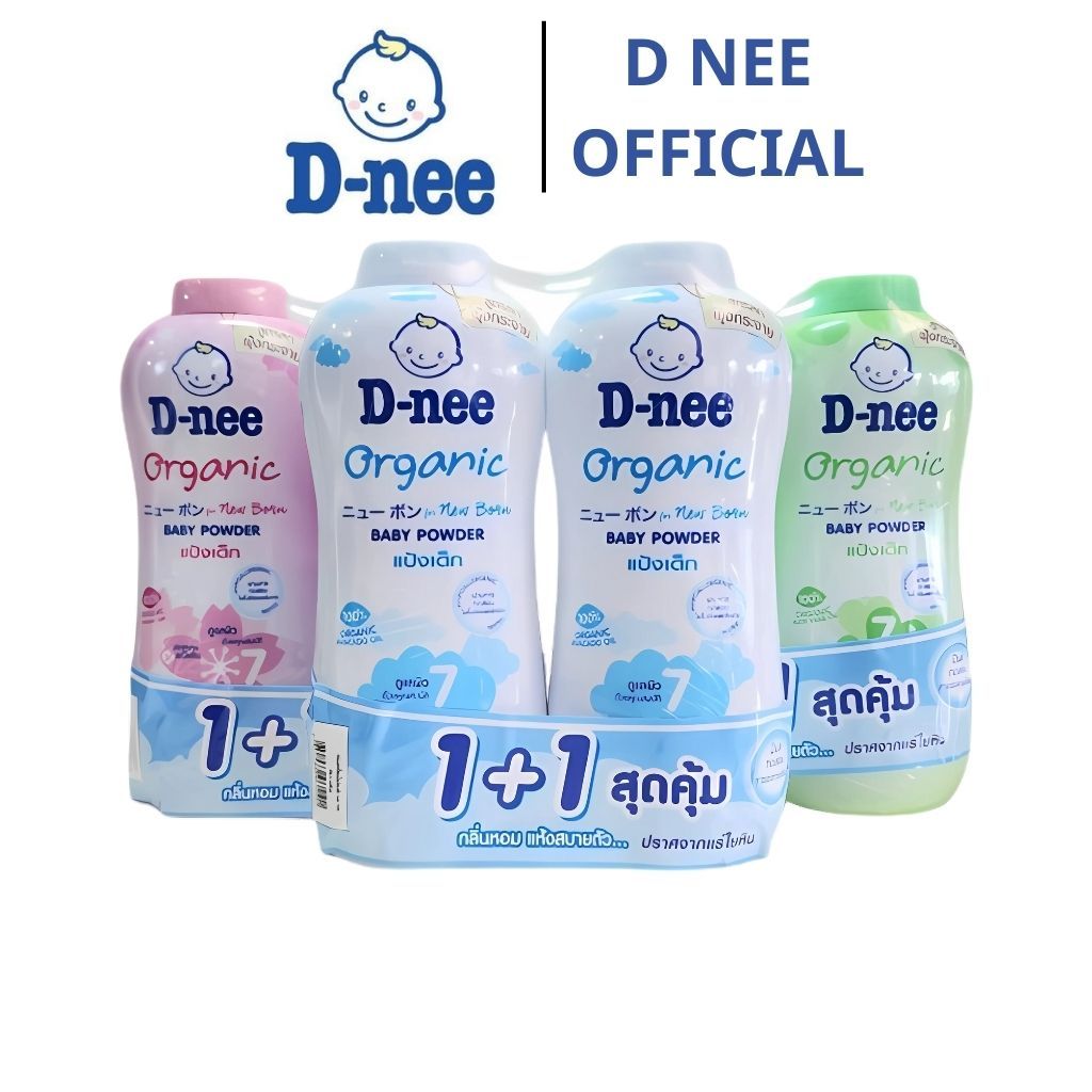 (NHẬP KHẨU) Phấn Rôm Dnee Baby Powder 350g Thái Lan | Shopee Việt Nam