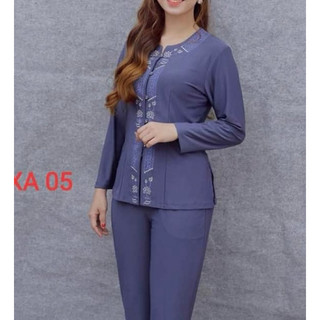 Đồ Lam Đi Chùa # Thun Khoá Lắc Sen # Đồ Bộ # Quần Áo Nữ