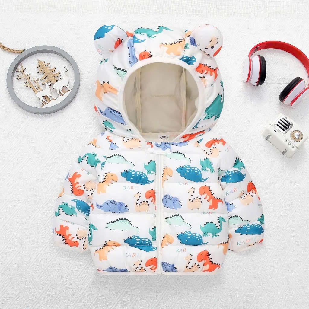 Áo khoác phao trẻ em, áo phao siêu nhẹ bé trai, bé gái size 0-6tuổi