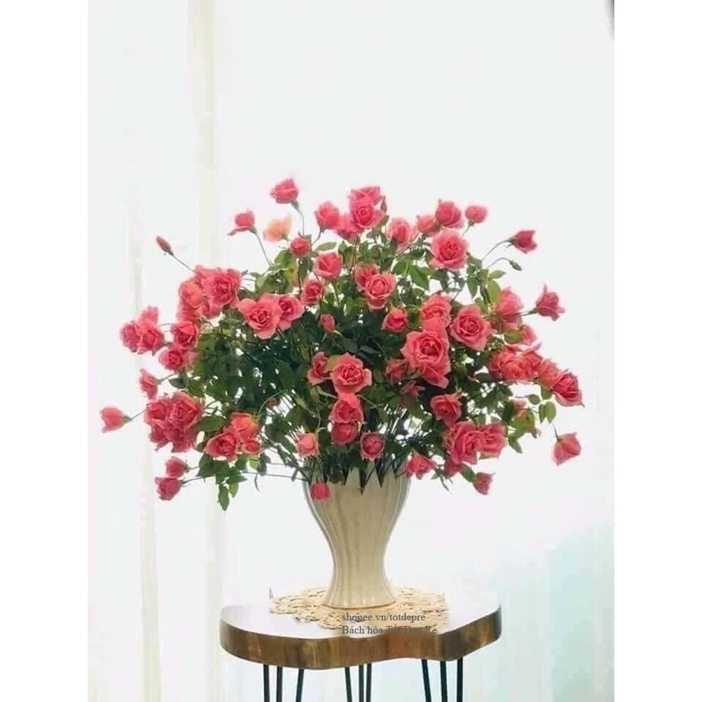 Bình hoa tay phật gốm sứ Bát Tràng - Lọ nhiều lỗ cắm hoa đẹp