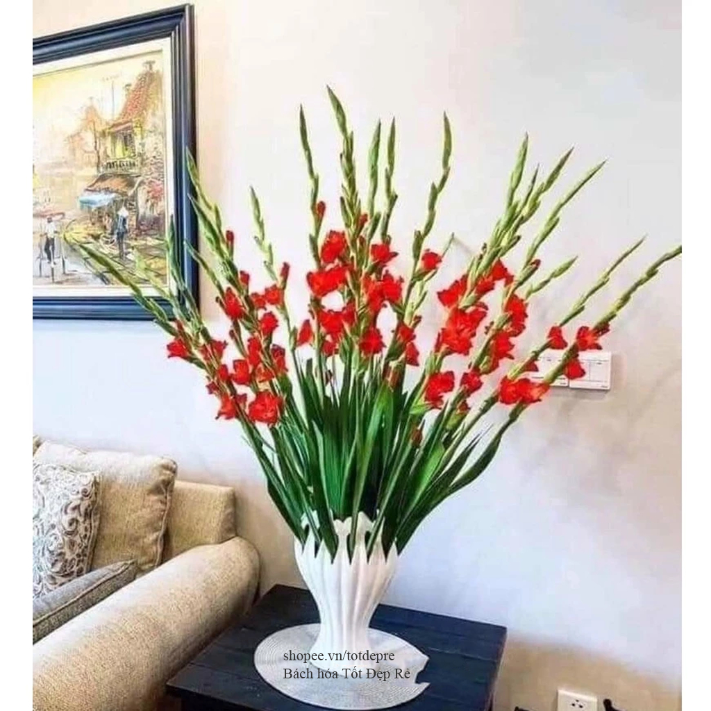 Bình hoa tay phật gốm sứ Bát Tràng - Lọ nhiều lỗ cắm hoa đẹp