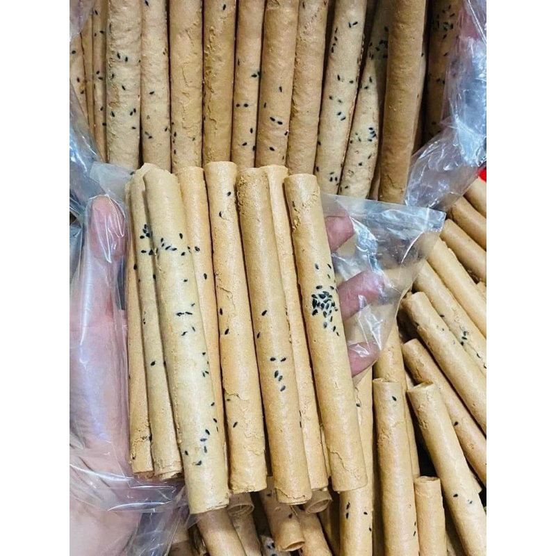 Bánh ống mè đặc biệt thơm ngon ( hủ 500g ) | Shopee Việt Nam