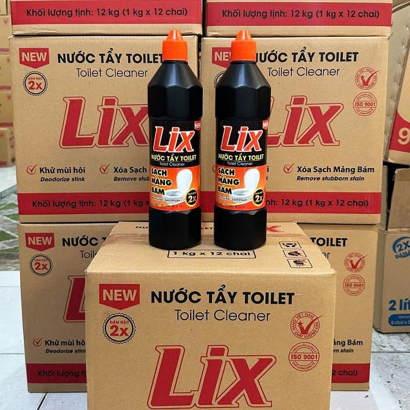 Ảnh Nước tẩy bồn cầu, toilet Lix 1kg khử mùi hôi, sạch mảng bám, sạch khuẩn NTD01 - Lixco Việt Nam 2