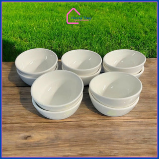 Bộ 5 Chén Nước Chấm Sứ Trắng Mini, Bát Chấm Nhỏ Đựng Gia Vị, Nước Mắm, Xì Dầu, Muối Tiêu - Phương Trang