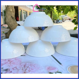 Bát tô trắng sứ hoa văn 7 inch, bát ô tô, bát tô- Bát Tô Trắng 7inch 18cm  Dày Dặn, Tô bún,Phở - Phương Trang