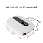 Máy nước nóng trực tiếp điều chỉnh nhiệt độ có bơm tăng áp Gunssi, bình nóng lạnh trực tiếp nóng nhanh trong 30 giây — ảnh 8