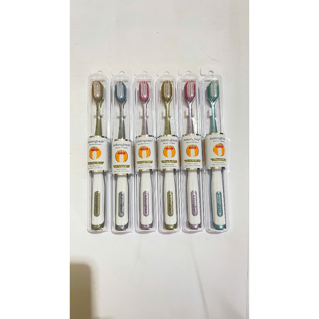 Hộp 30 Bàn chải Adongfresh lông mềm kèm hộp nhựa tiện lợi MSP 822