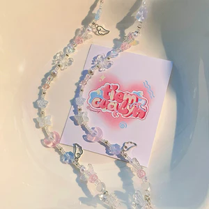 |ORDER 5-10 NGÀY |⋆˚✿˖°Dây đeo thẻ học sinh 40cm đính kèm charm kim loại |tiemcualyn handmadei