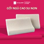 Gối ngủ chống đau vai gáy Hệ Thống Nệm Ruột  gối cao su non nằm ngủ chống ngáy đau mỏi cổ vai gáy người lớn cao cấp — ảnh 1