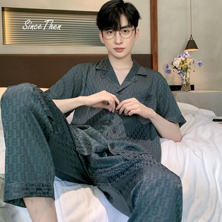 Bộ ngủ pijama nam, bộ pijama nam cao cấp mặc nhà (Kèm ảnh cận vải) - Since Then