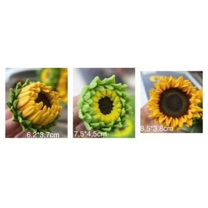 Khuôn silicon Set 3 Hoa Hướng Dương
