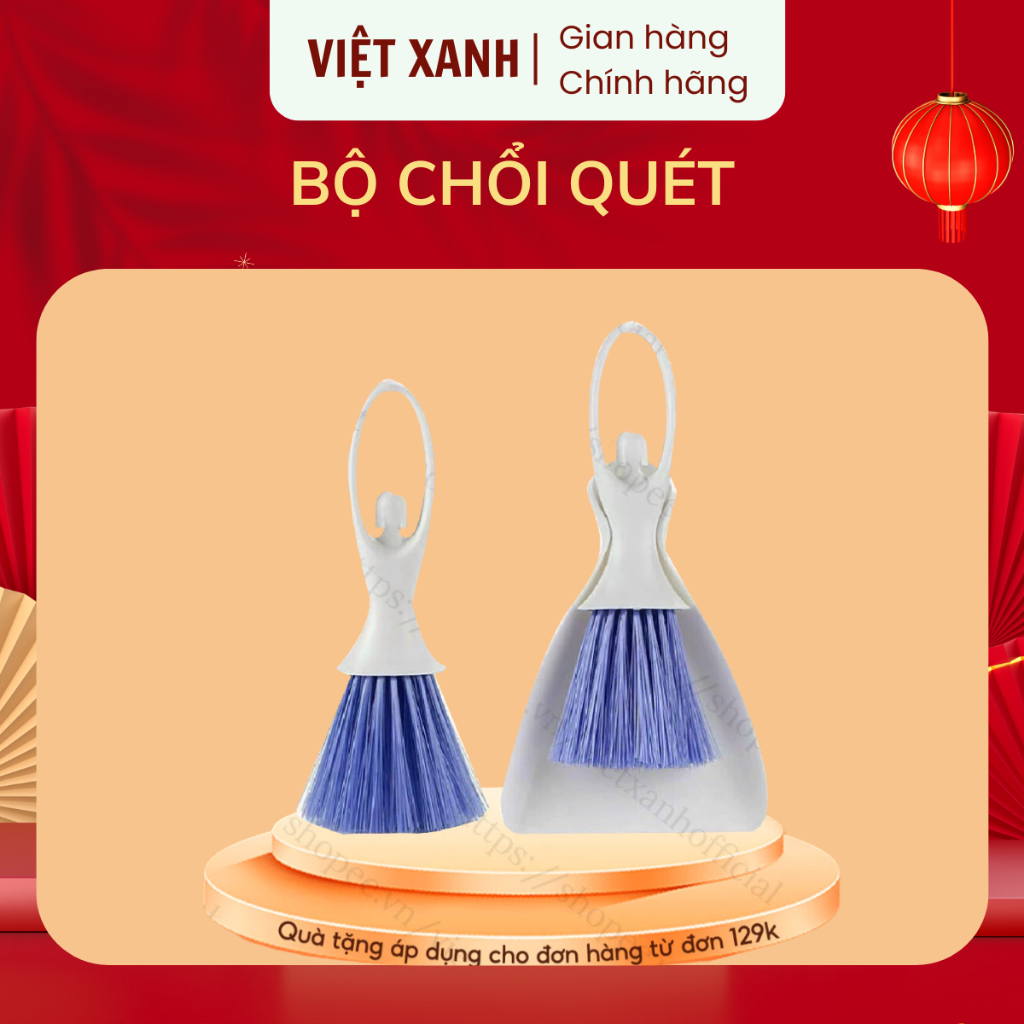 Bộ Chổi Xẻng Mini VIỆT XANH Chổi Quét Ban Thờ, Mặt Bàn, Mặt Tủ | Shopee ...