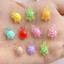 Combo 5 Túi Mù ,túi bất ngờ charm phát sáng Con Rùa Siêu Mini 2,5-3 cm Phát Sáng Dạ Quang DIY