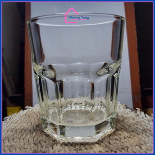 Combo 5 ly thủy tinh 8 cạnh hàng PCD22001 305ml - Phương Trang