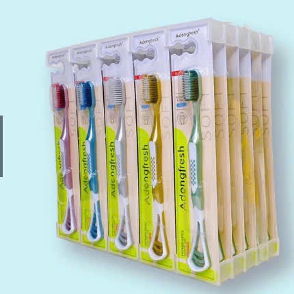 Bàn chải Adongfresh kết hợp cạo lưỡi lông bàn chải mềm mịn mượt