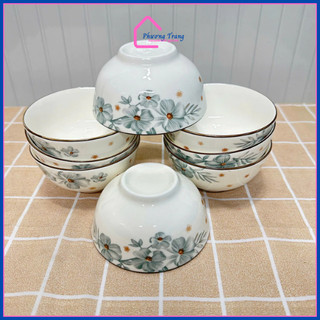 10 CHÉN NHỎ SỨ BÔNG 4D ( ĐỰNG CHÈ, NƯỚC TƯƠNG, NƯỚC MẮM) - 8.5CM - Phương Trang