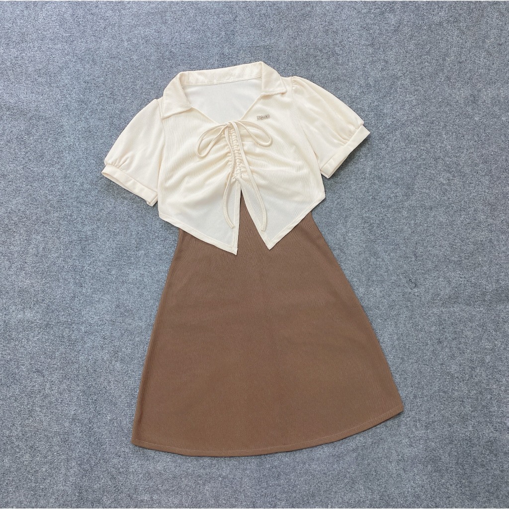 Đầm Cặp Polo Nữ Bigsize Lên Phom Tôn Eo Che Khuyết Điểm Cho Các Nàng Chubby 60-95kg G684+G685