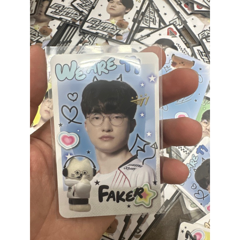 Chính hãng) HOLDER/ CARD/MERCH T1 Faker Oner Doran Gumayusi