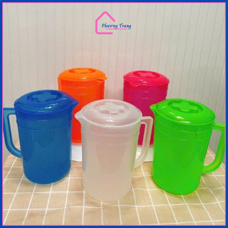 Ca nhựa nhiều màu nhựa PP dùng đựng nước trà đá nhiều size 1200ml-1600ml-2000ml-2500ml - CA NẮP NHỰA - Phương Trang