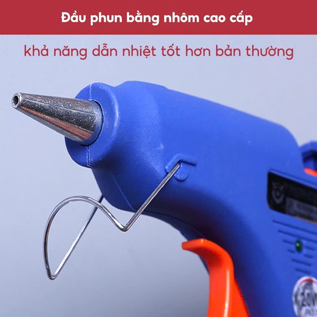 Máy Bắn Keo Nến,Keo Nến Silicon Loại Nhỏ ,To Nóng Chảy Nhỏ Gọn, Tiện Dụng.