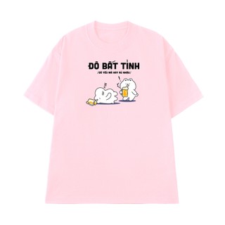Áo Thun Nhậu Hài Hước NGỐ TEE Đô Bất Tỉnh Form Unisex Chất Vải Cotton 100 Cao Cấp Thoáng Mát