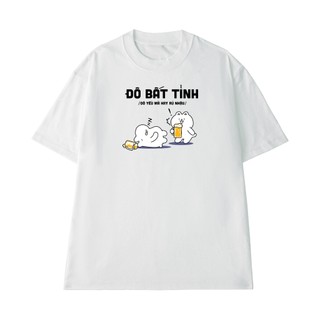 Áo Thun Nhậu Hài Hước NGỐ TEE Đô Bất Tỉnh Form Unisex Chất Vải Cotton 100 Cao Cấp Thoáng Mát