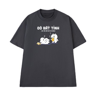 Áo Thun Nhậu Hài Hước NGỐ TEE Đô Bất Tỉnh Form Unisex Chất Vải Cotton 100 Cao Cấp Thoáng Mát