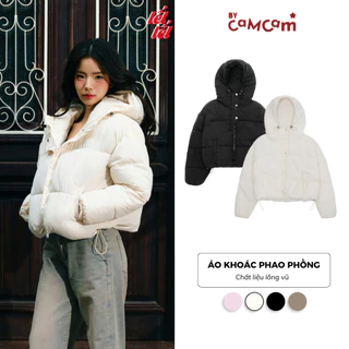 Áo Khoác Phao 𝘽𝙮𝙘𝙖𝙢𝙘𝙖𝙢 Phồng Siêu Nhẹ Siêu Ấm Mùa Đông AKHD016