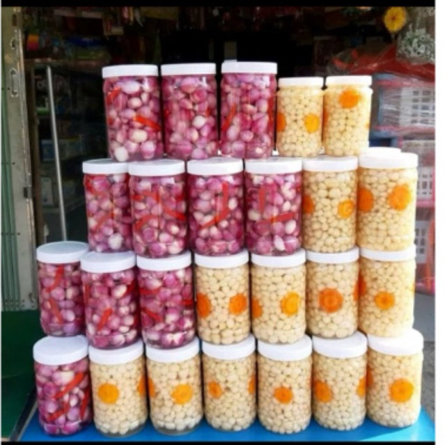 củ kiệu ngâm đường (theo khẩu vị người miền Nam) - hũ 1kg