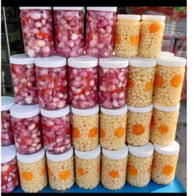 củ kiệu ngâm đường (theo khẩu vị người miền Nam) - hũ 1kg