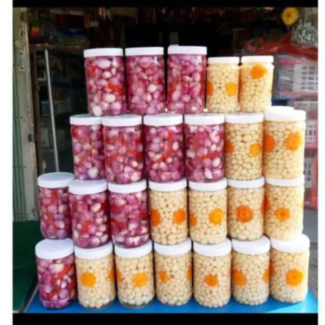 Củ kiệu ngâm đường( theo khẩu vị người miền Nam) - hũ 600g