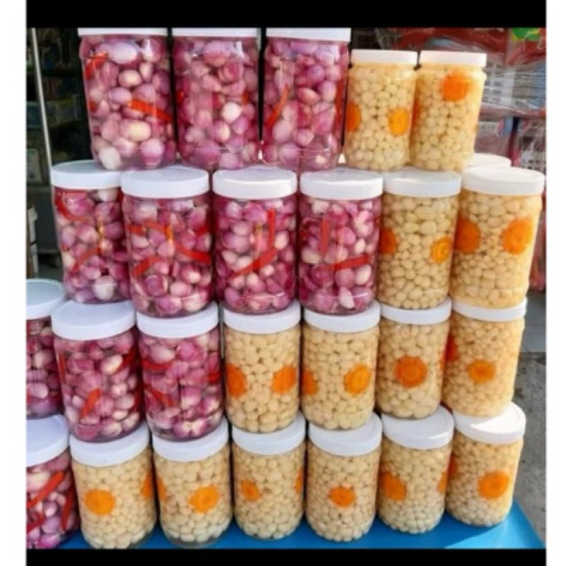 Củ kiệu ngâm đường( theo khẩu vị người miền Nam) - hũ 600g