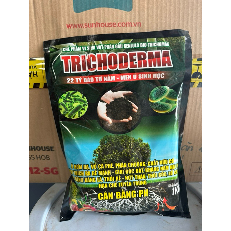 Nấm Trichoderma ủ phân gói 1kg | Shopee Việt Nam