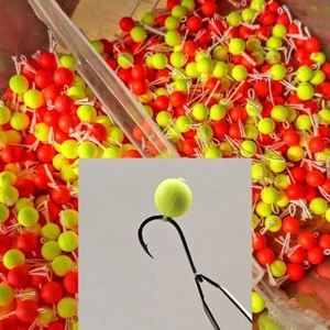 Túi 50 Hạt Nổi Boli Lăng Xê Vào Dây Sẵn Cỡ 8.5mm và 7.5mm. Hạt boli, xốp lăng xê, sốp lăng xê.
