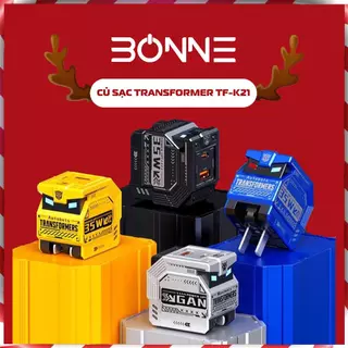 (Giá Rẻ Vô Địch) Củ Sạc nhanh TRANSFORMER TF-K21 Bonne TECHNOLOGIQUE, Củ Sạc GaN 35W, Củ Sạc Nhanh Siêu Nhỏ Gọn.